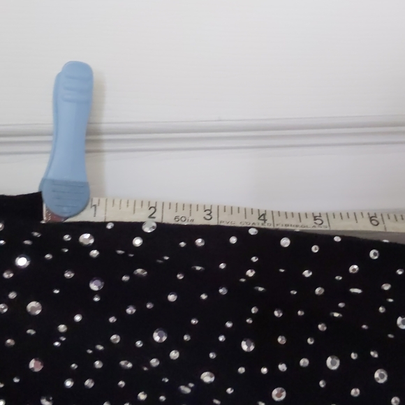 I.N.C. Holiday Top With Studs on Front - Picture 4 of 6